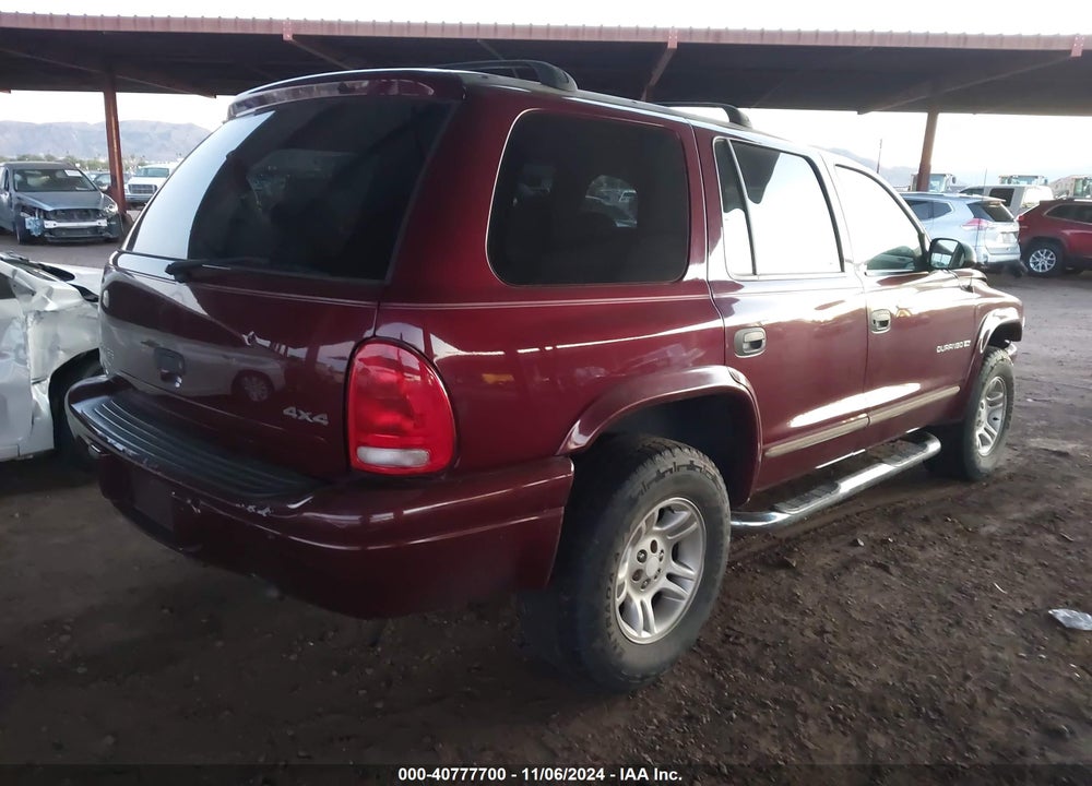2001 DODGE DURANGO SLT VIN: 1B4HS28Z71F536533