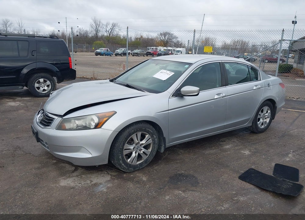 2009 HONDA ACCORD 2.4 LX-P VIN: 1HGCP26429A089187