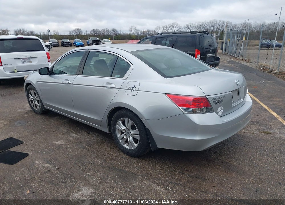2009 HONDA ACCORD 2.4 LX-P VIN: 1HGCP26429A089187