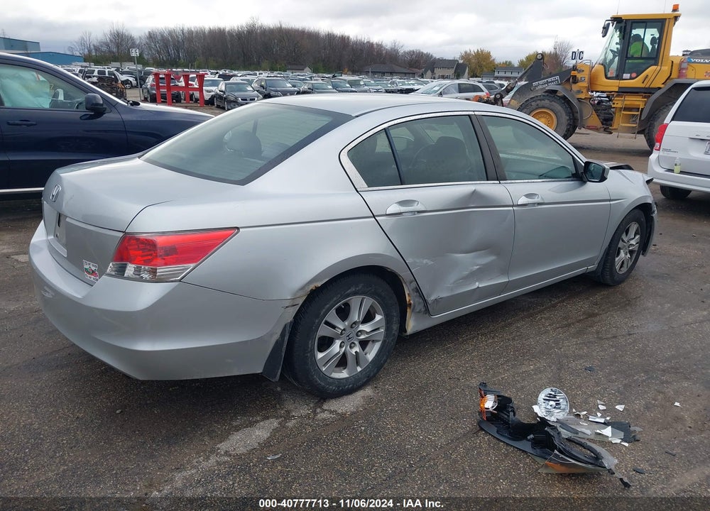2009 HONDA ACCORD 2.4 LX-P VIN: 1HGCP26429A089187