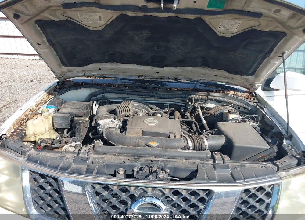 2005 NISSAN PATHFINDER SE OFF ROAD VIN: 5N1AR18W85C781909