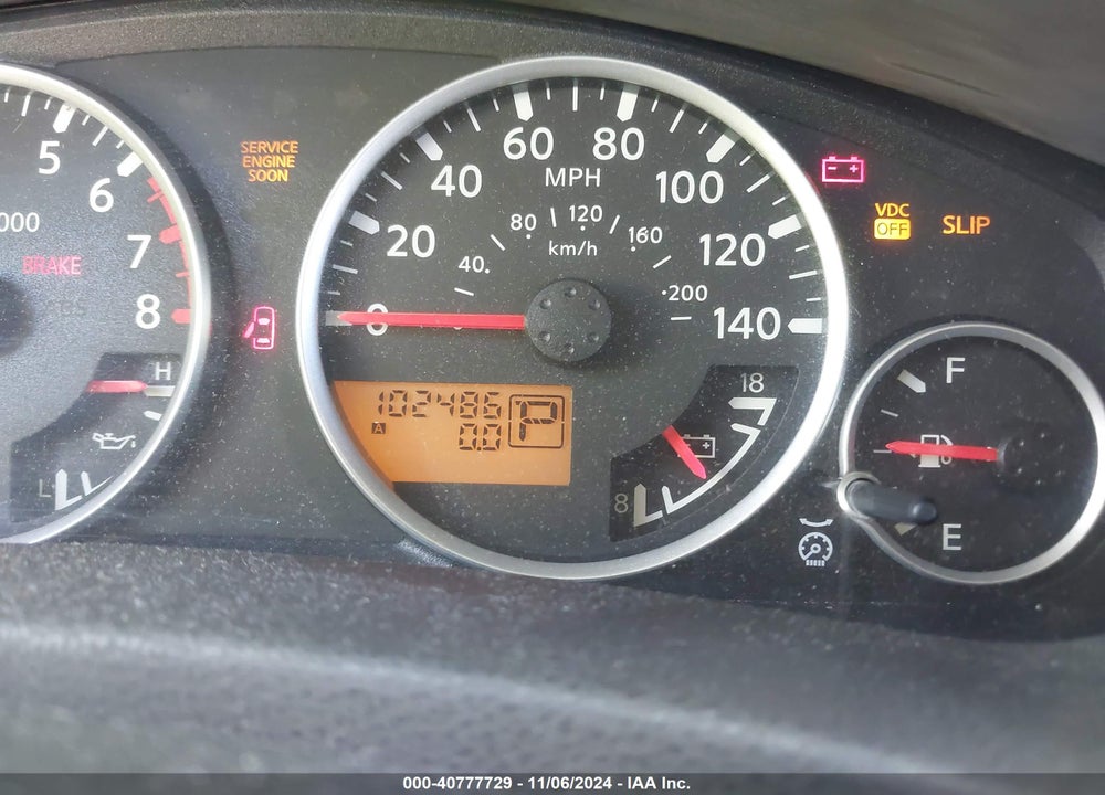 2005 NISSAN PATHFINDER SE OFF ROAD VIN: 5N1AR18W85C781909