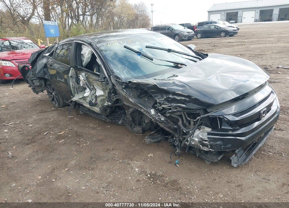 2020 HONDA CIVIC SPORT VIN: 2HGFC2F87LH557015