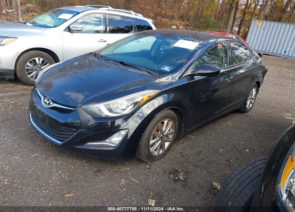2016 HYUNDAI ELANTRA SE VIN: 5NPDH4AE3GH796512