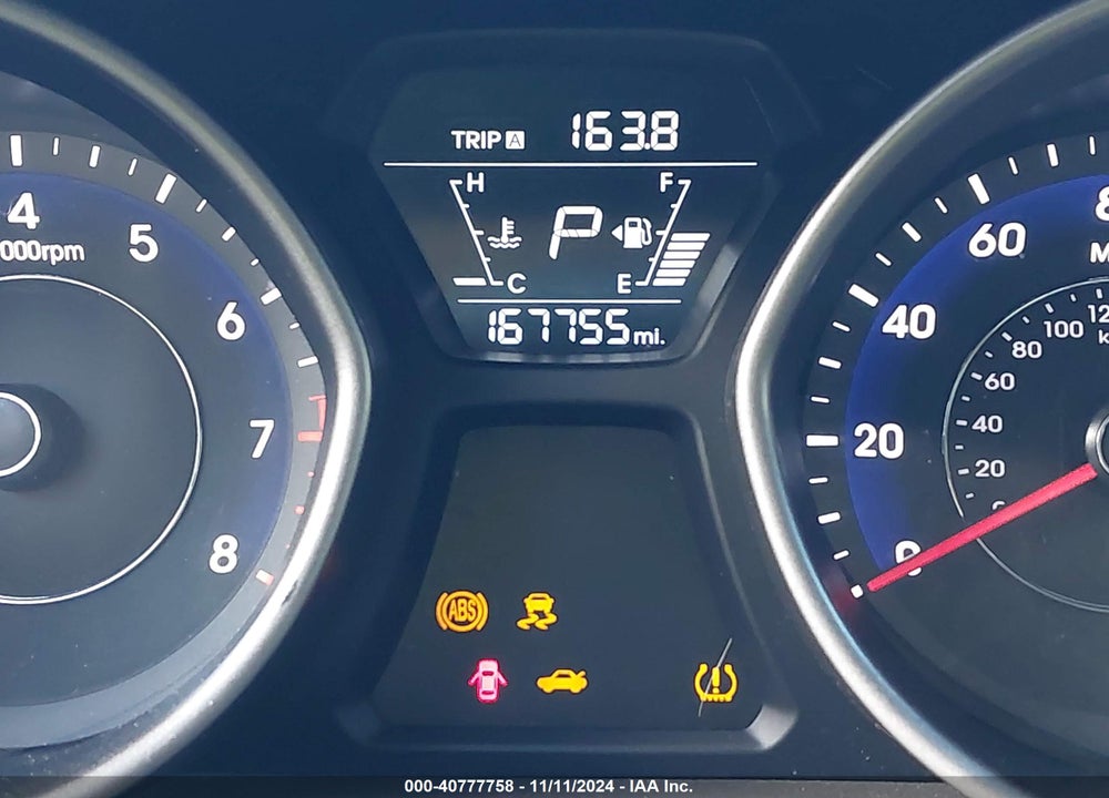 2016 HYUNDAI ELANTRA SE VIN: 5NPDH4AE3GH796512