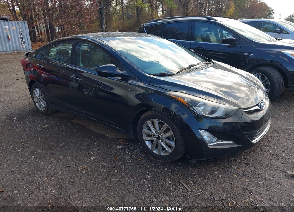 2016 HYUNDAI ELANTRA SE VIN: 5NPDH4AE3GH796512