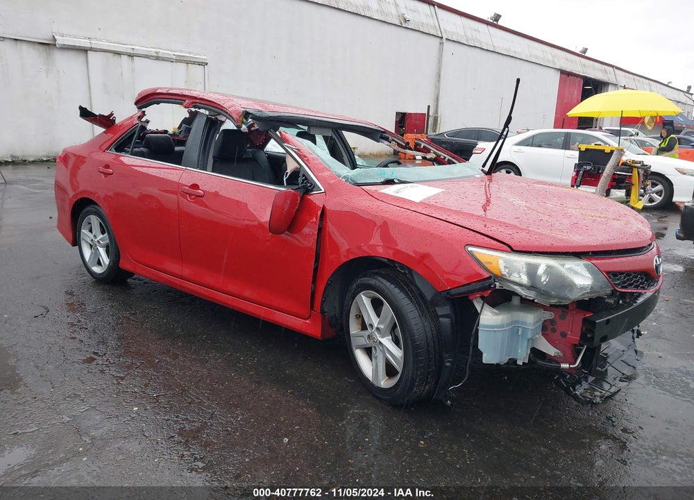 2012 TOYOTA CAMRY SE VIN: 4T1BF1FK1CU545140