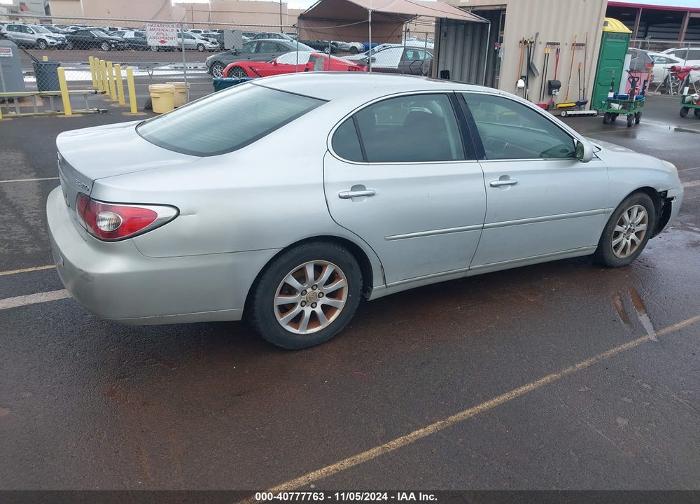 2003 LEXUS ES 300 VIN: JTHBF30G930089754