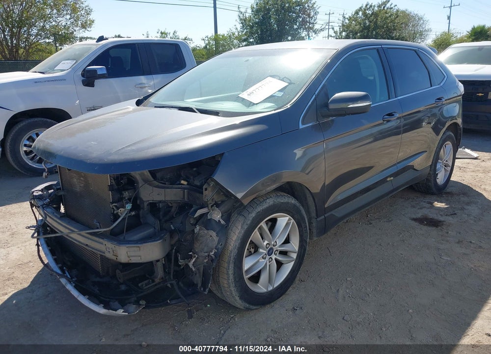 2015 FORD EDGE SEL VIN: 2FMTK4J95FBB77643