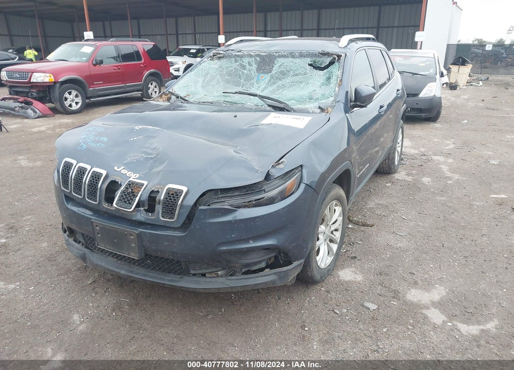 2019 JEEP CHEROKEE LATITUDE FWD VIN: 1C4PJLCB5KD396657