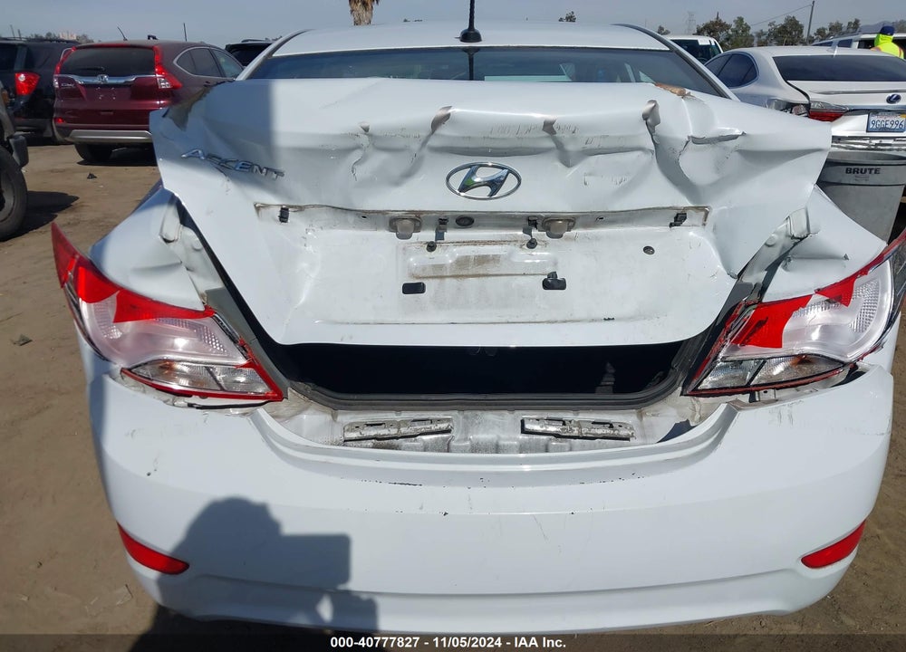 2017 HYUNDAI ACCENT VALUE EDITION VIN: KMHCT4AE6HU361870