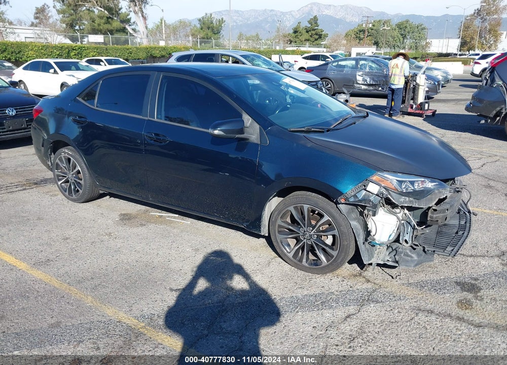 2019 TOYOTA COROLLA SE VIN: 2T1BURHE1KC127107