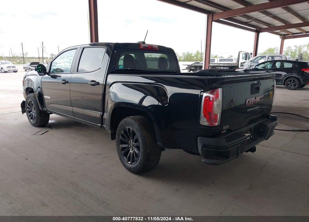 2021 GMC CANYON 2WD SHORT BOX ELEVATION STANDARD VIN: 1GTG5BEN7M1296876