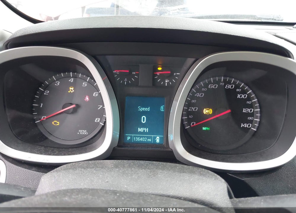 2012 CHEVROLET EQUINOX 1LT VIN: 2GNALDEK3C6202928