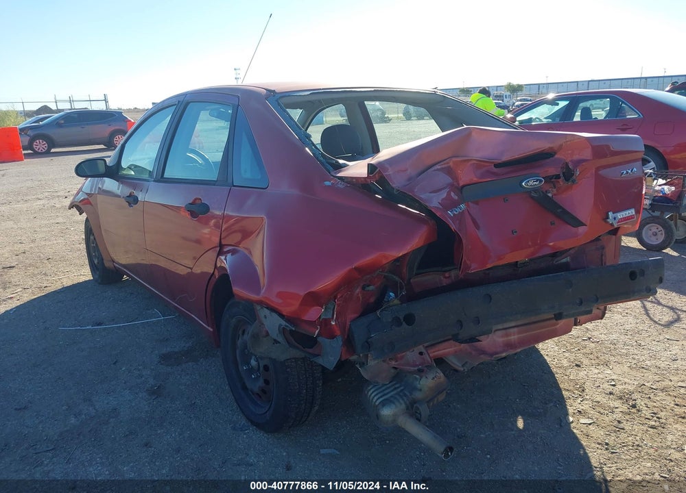 2005 FORD FOCUS ZX4 VIN: 1FAFP34N25W165880