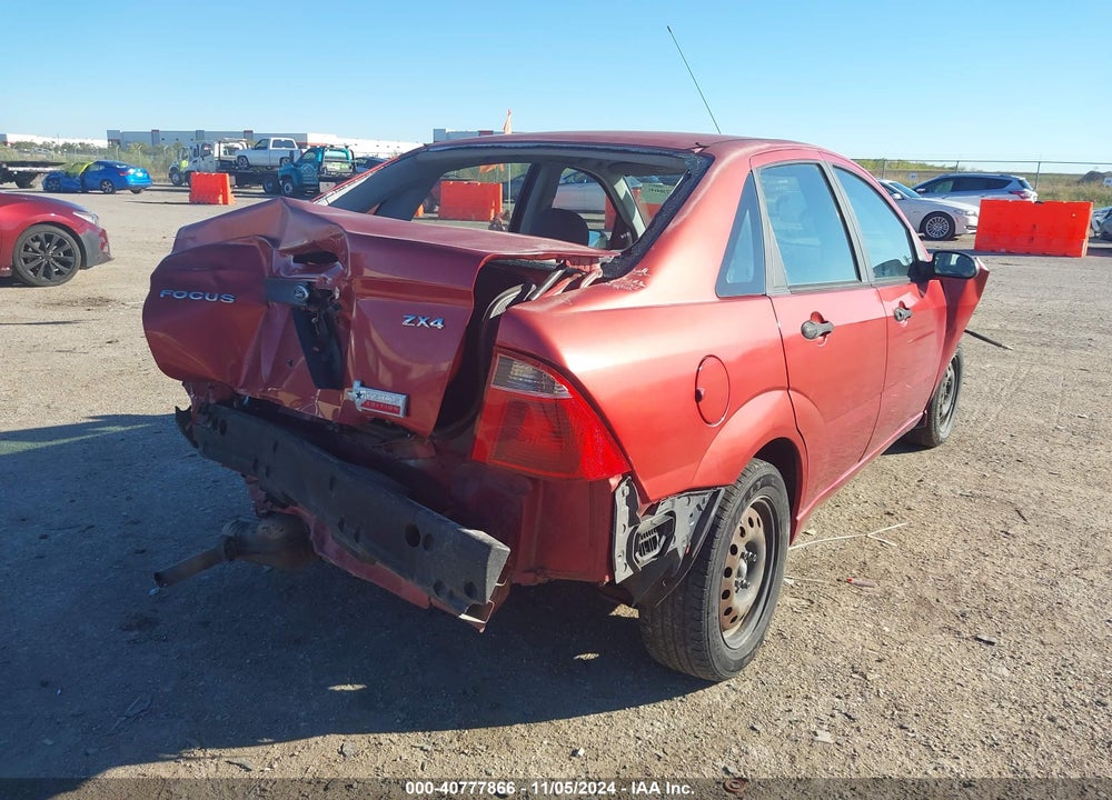2005 FORD FOCUS ZX4 VIN: 1FAFP34N25W165880