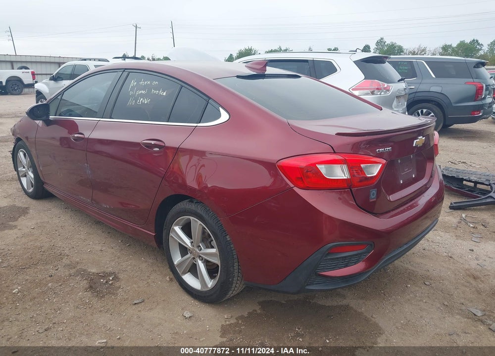 2016 CHEVROLET CRUZE LT AUTO VIN: 1G1BE5SM8G7308325