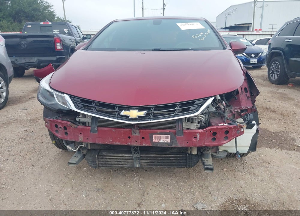 2016 CHEVROLET CRUZE LT AUTO VIN: 1G1BE5SM8G7308325