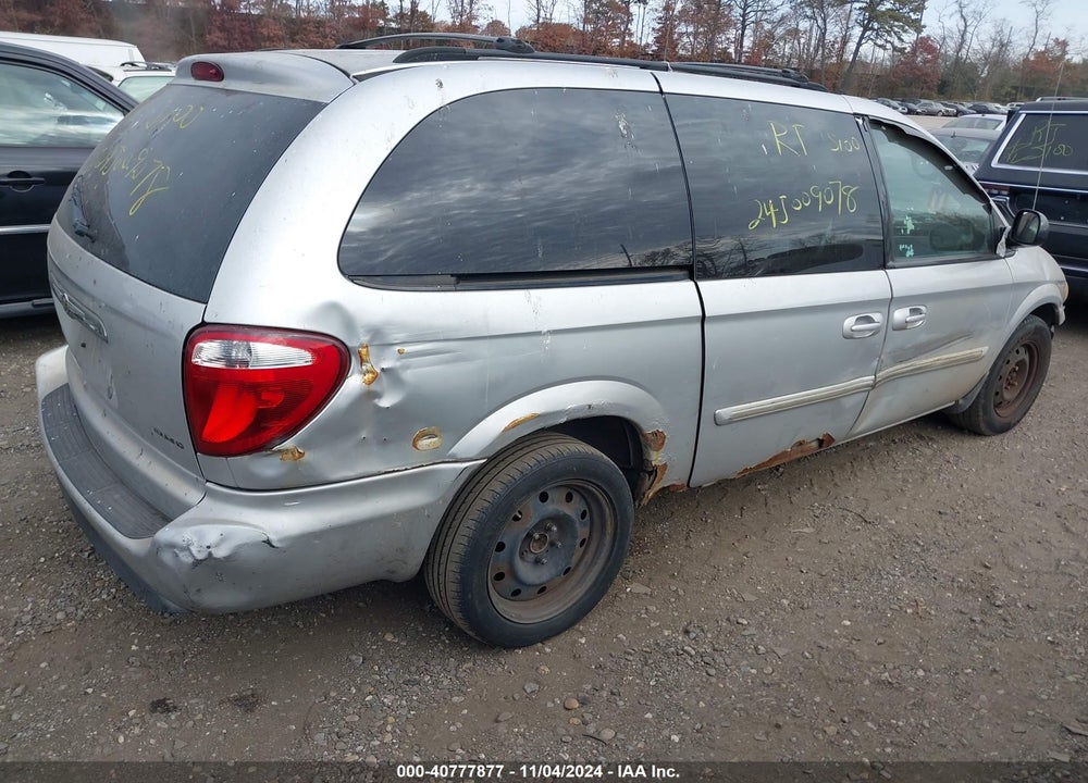 2006 CHRYSLER TOWN & COUNTRY TOURING VIN: 2A4GP54L16R795211