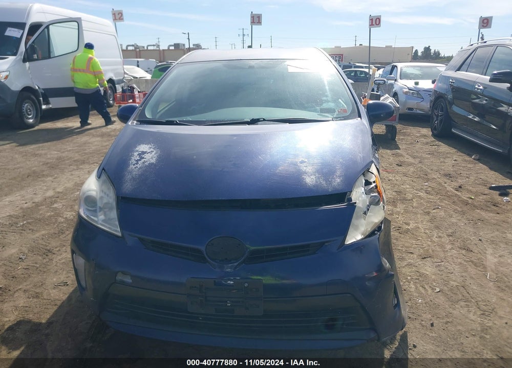 2012 TOYOTA PRIUS THREE VIN: JTDKN3DU6C1585853