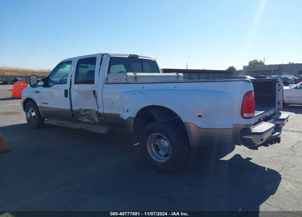 2002 FORD F-350 LARIAT/XL/XLT VIN: 1FTWW32F62EA87002