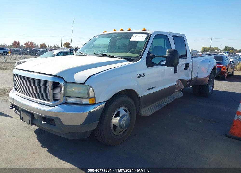 2002 FORD F-350 LARIAT/XL/XLT VIN: 1FTWW32F62EA87002