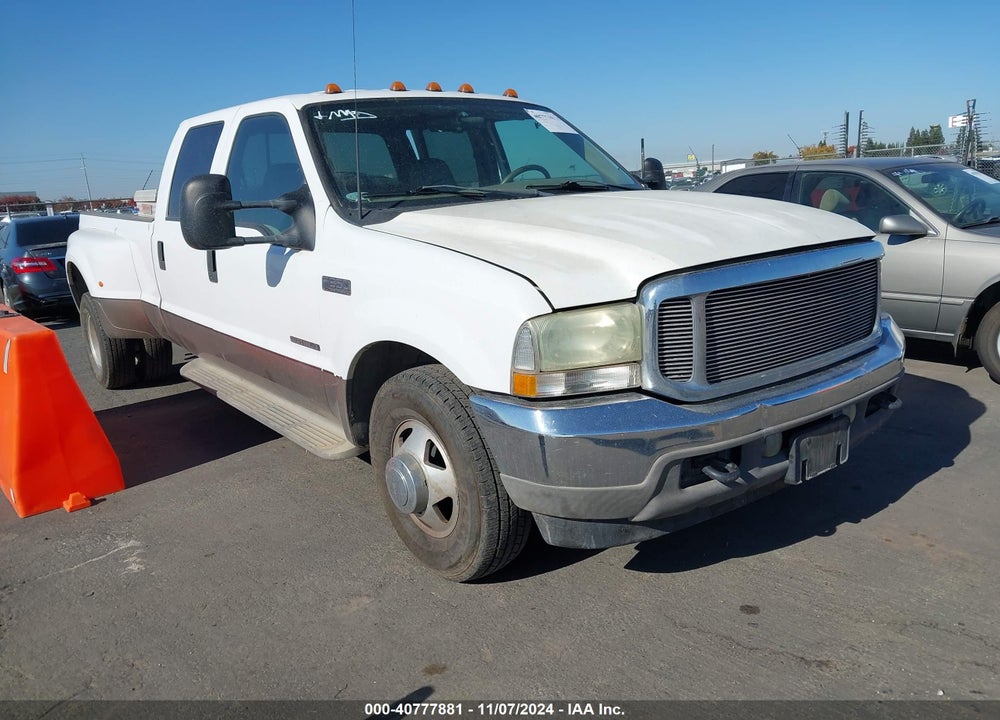 2002 FORD F-350 LARIAT/XL/XLT VIN: 1FTWW32F62EA87002