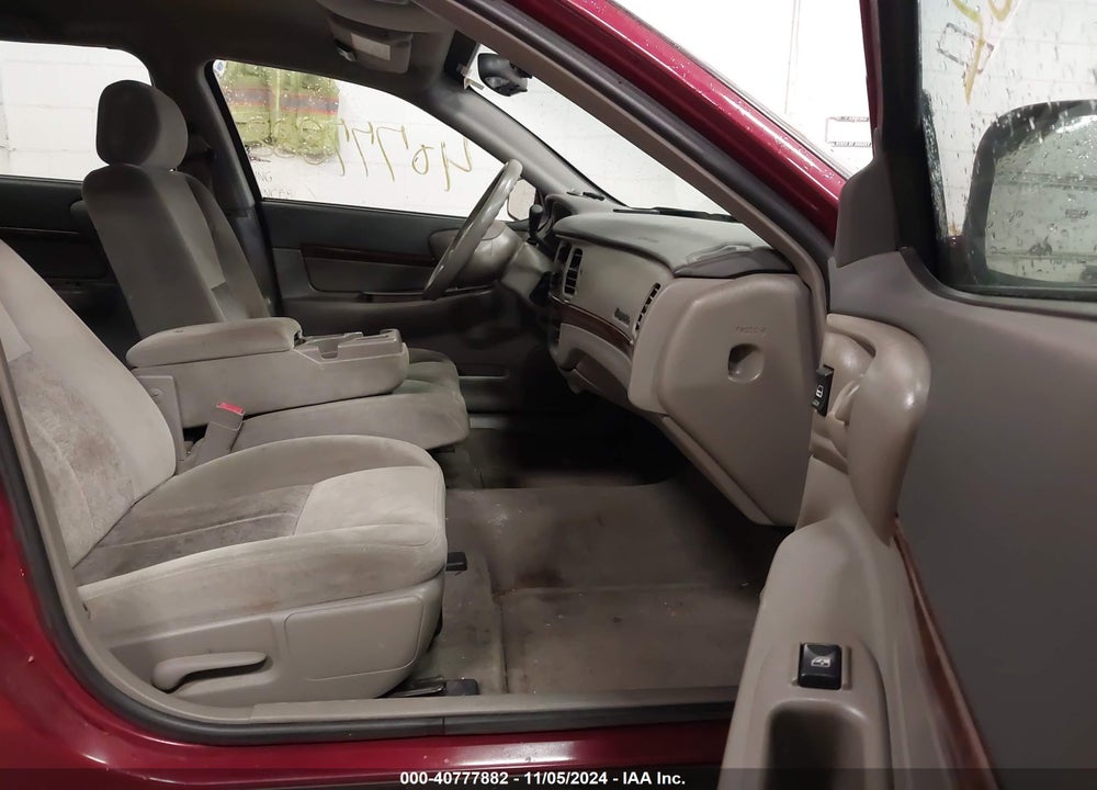 2005 CHEVROLET IMPALA VIN: 2G1WF52EX59355052