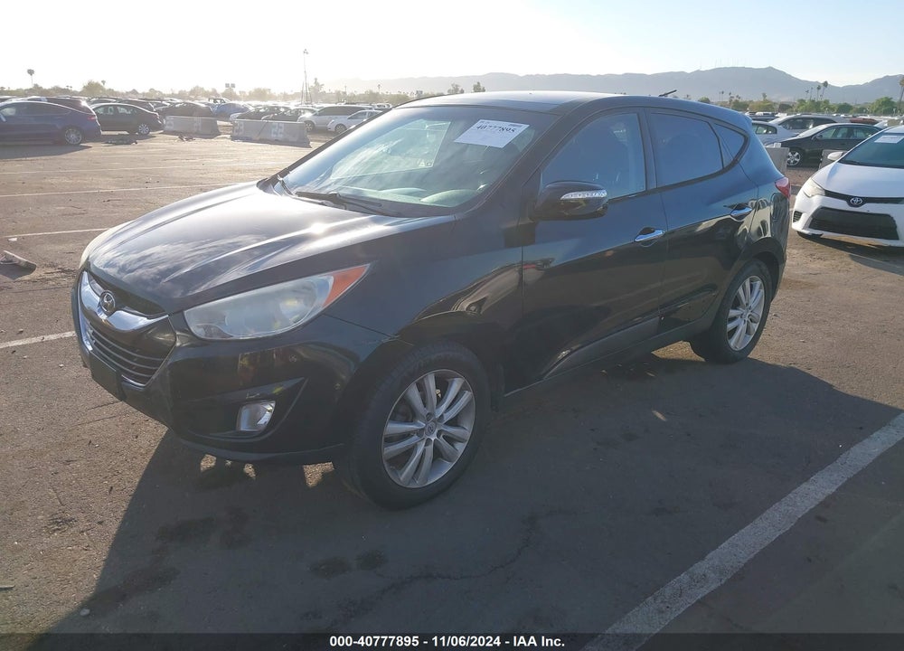 2011 HYUNDAI TUCSON LIMITED VIN: KM8JU3AC3BU140005