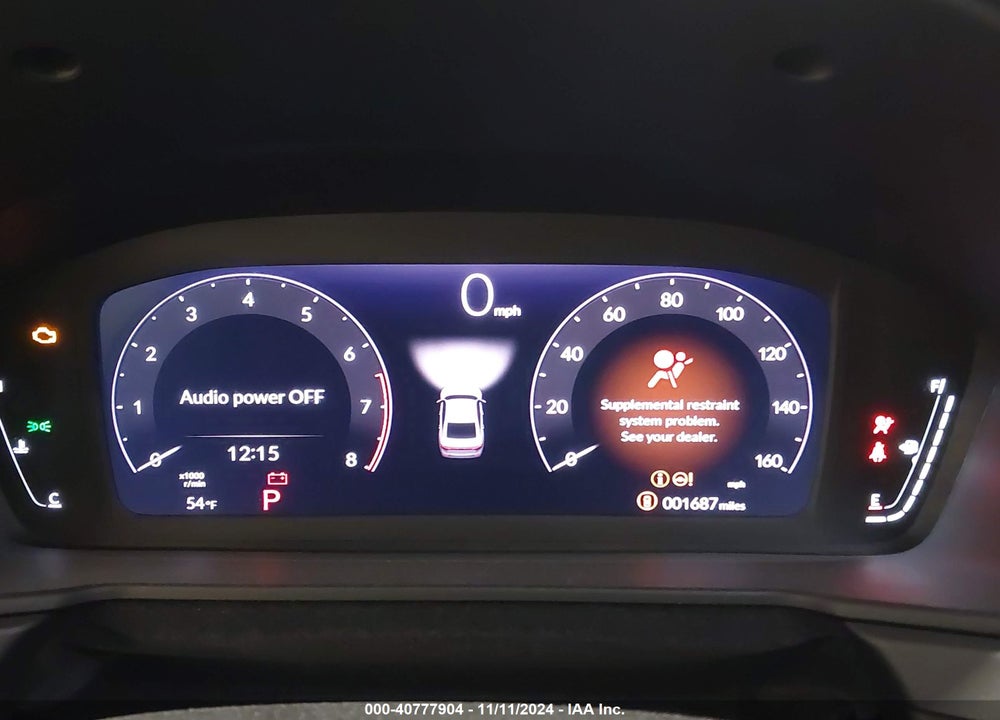 2024 HONDA ACCORD EX VIN: 1HGCY1F33RA053538