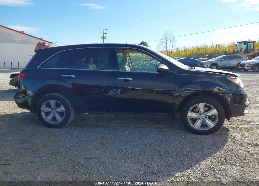 2012 ACURA MDX TECHNOLOGY PACKAGE VIN: 2HNYD2H37CH543938
