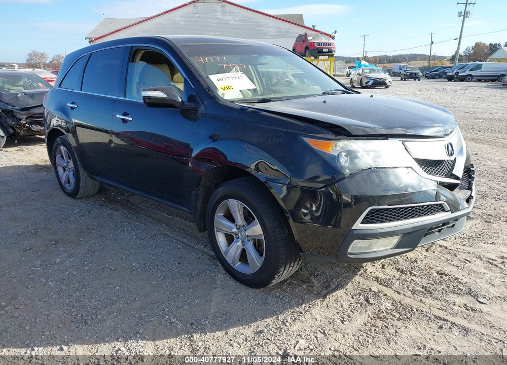 2012 ACURA MDX TECHNOLOGY PACKAGE VIN: 2HNYD2H37CH543938