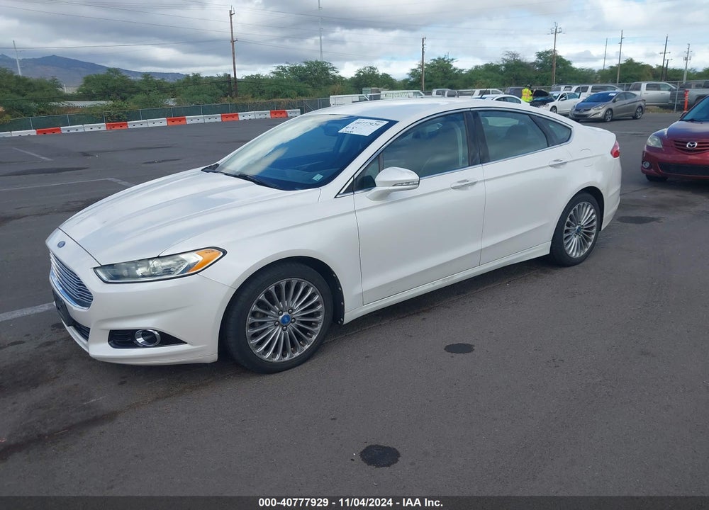 2013 FORD FUSION TITANIUM VIN: 3FA6P0K98DR163914