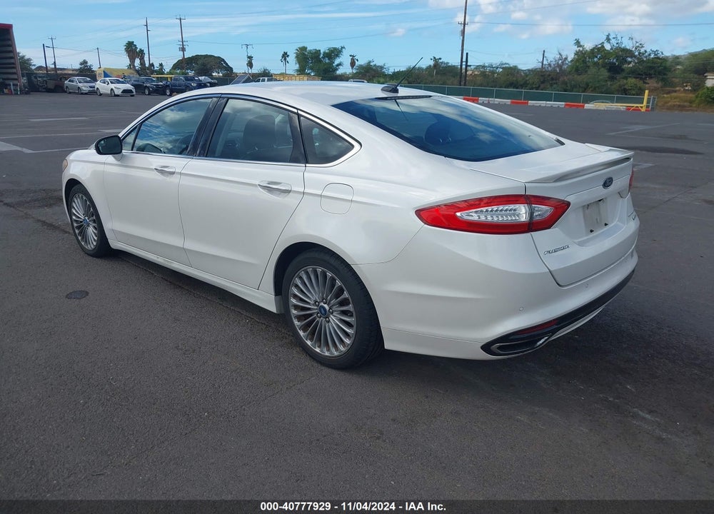 2013 FORD FUSION TITANIUM VIN: 3FA6P0K98DR163914