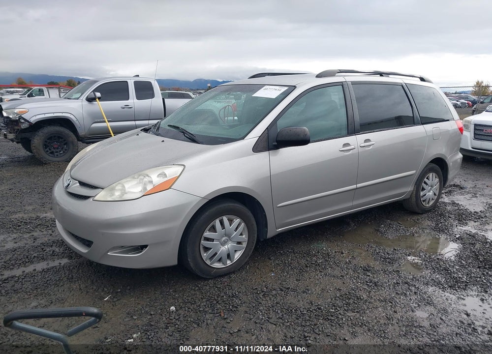 2009 TOYOTA SIENNA LE VIN: 5TDZK23C59S257698