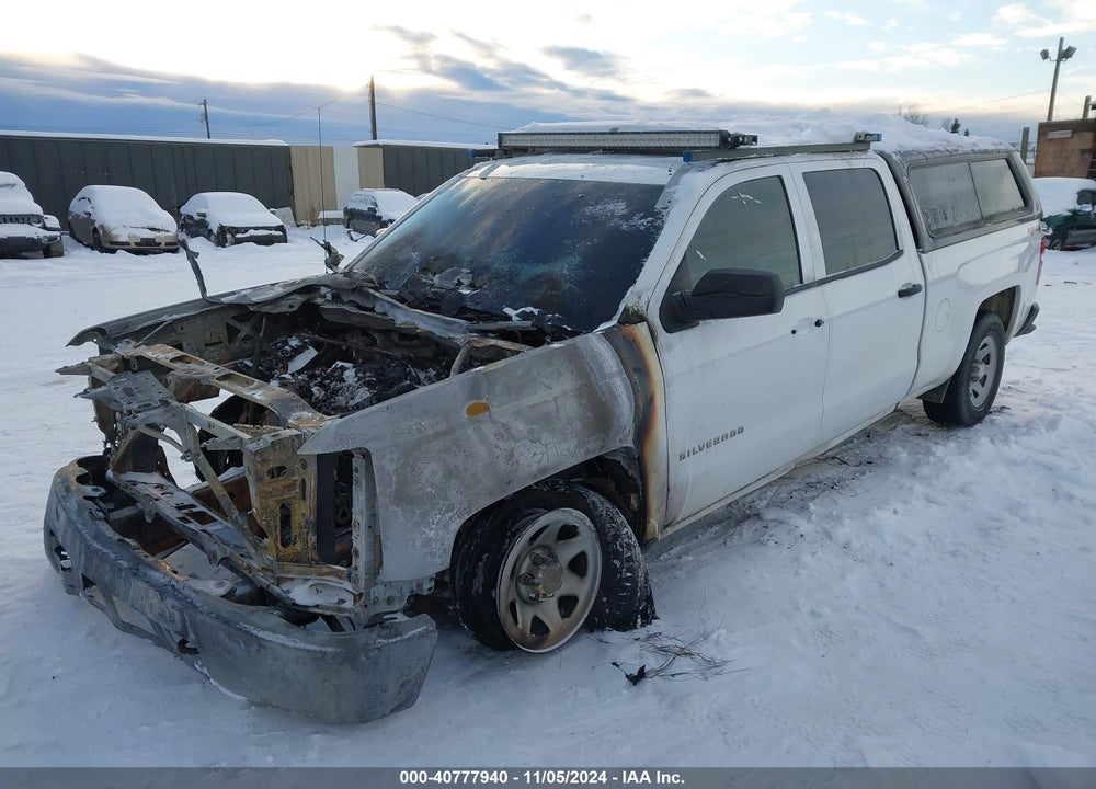 2014 CHEVROLET SILVERADO 1500 WORK TRUCK 1WT VIN: 3GCUKPEC9EG542403
