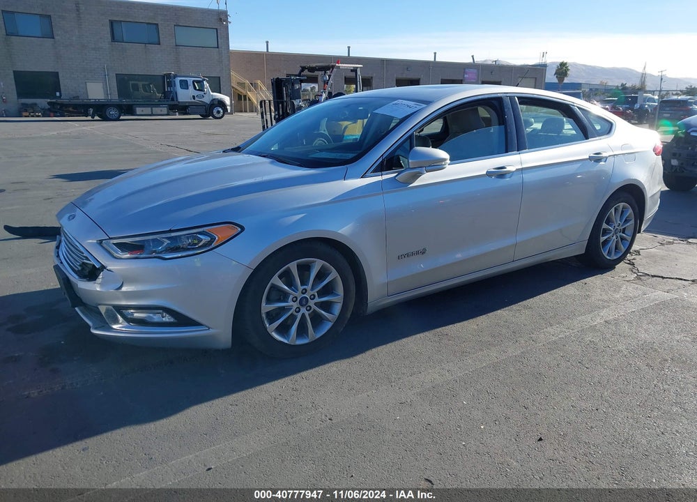 2017 FORD FUSION HYBRID SE VIN: 3FA6P0LU8HR142411