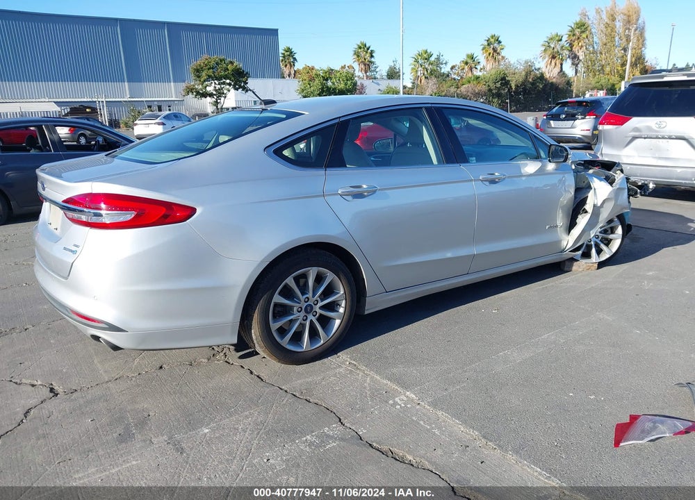 2017 FORD FUSION HYBRID SE VIN: 3FA6P0LU8HR142411
