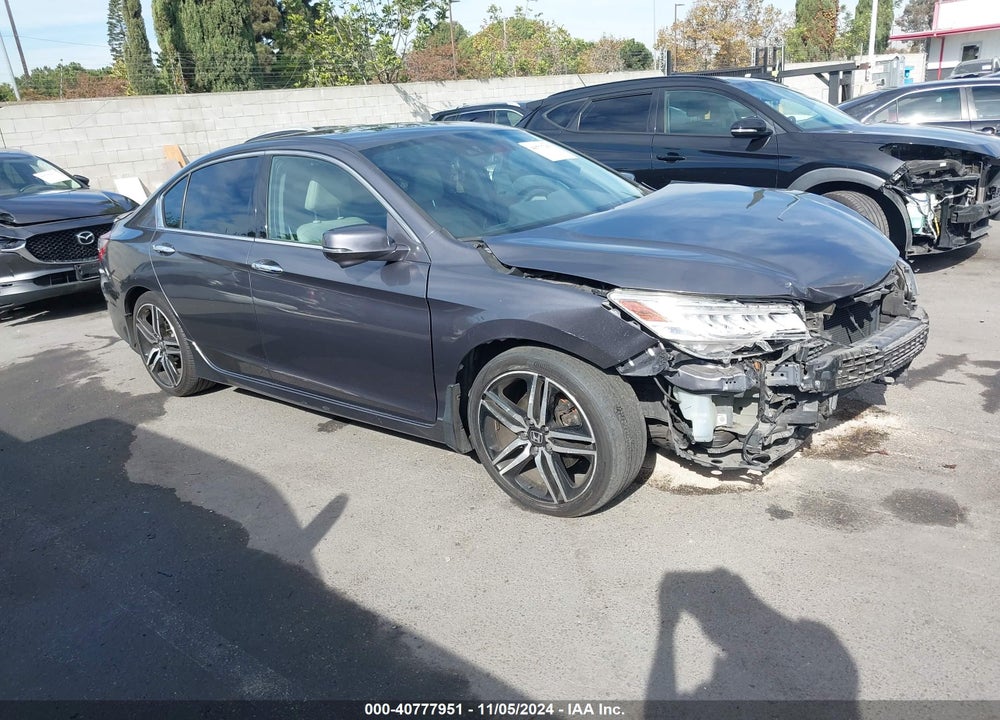 2017 HONDA ACCORD TOURING V6 VIN: 1HGCR3F91HA004415