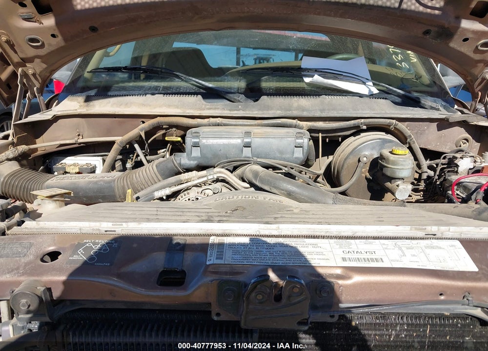 2000 DODGE RAM 1500 ST VIN: 3B7HC13Y4YM233793