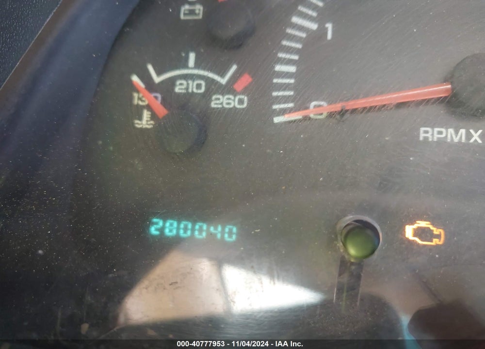 2000 DODGE RAM 1500 ST VIN: 3B7HC13Y4YM233793