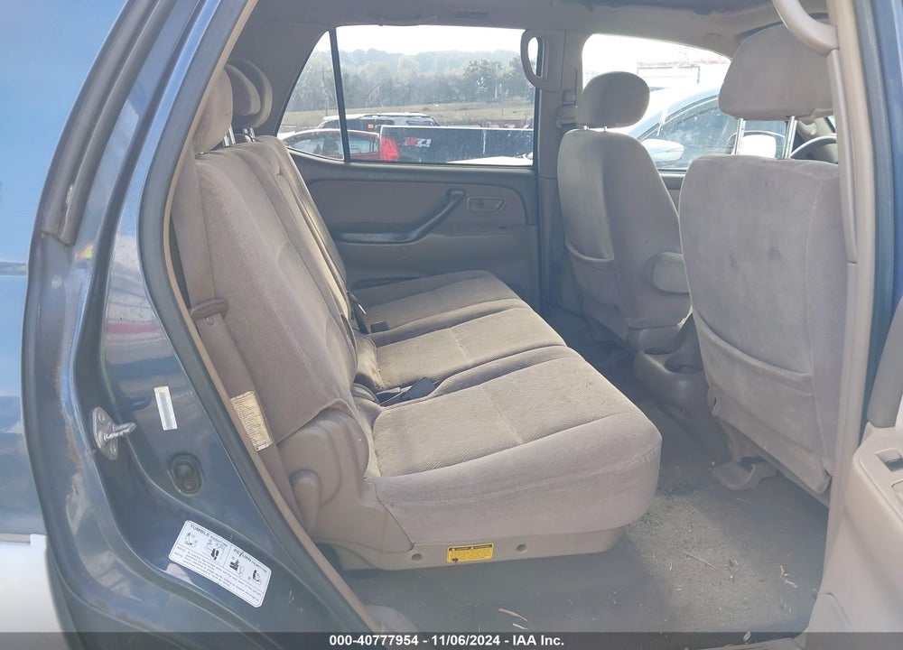 2004 TOYOTA SEQUOIA SR5 V8 VIN: 5TDZT34A24S228426