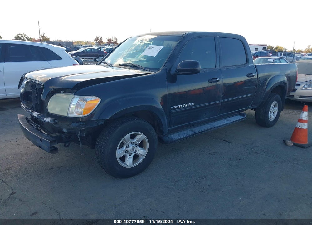 2005 TOYOTA TUNDRA LIMITED V8 VIN: 5TBET38185S490910