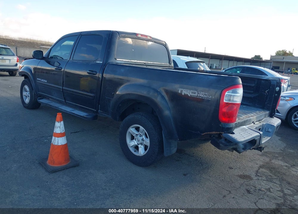 2005 TOYOTA TUNDRA LIMITED V8 VIN: 5TBET38185S490910