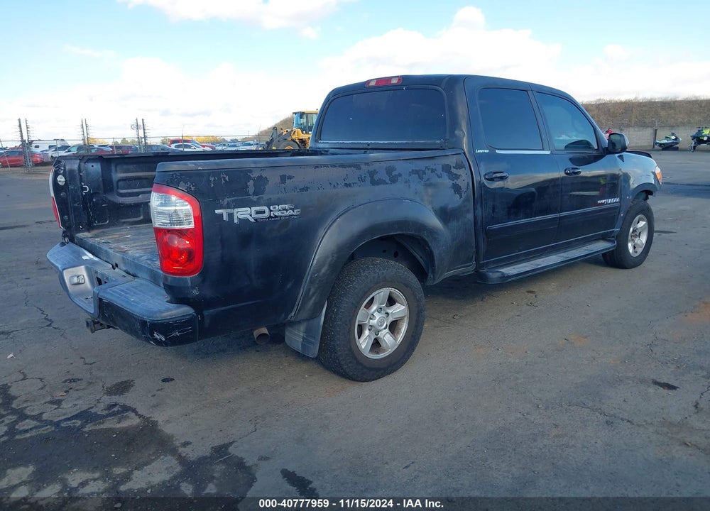 2005 TOYOTA TUNDRA LIMITED V8 VIN: 5TBET38185S490910