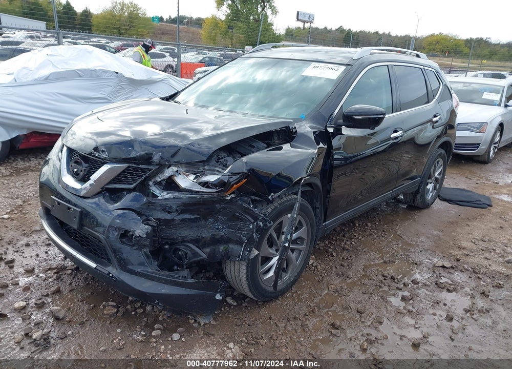 2015 NISSAN ROGUE SL VIN: 5N1AT2MVXFC889101