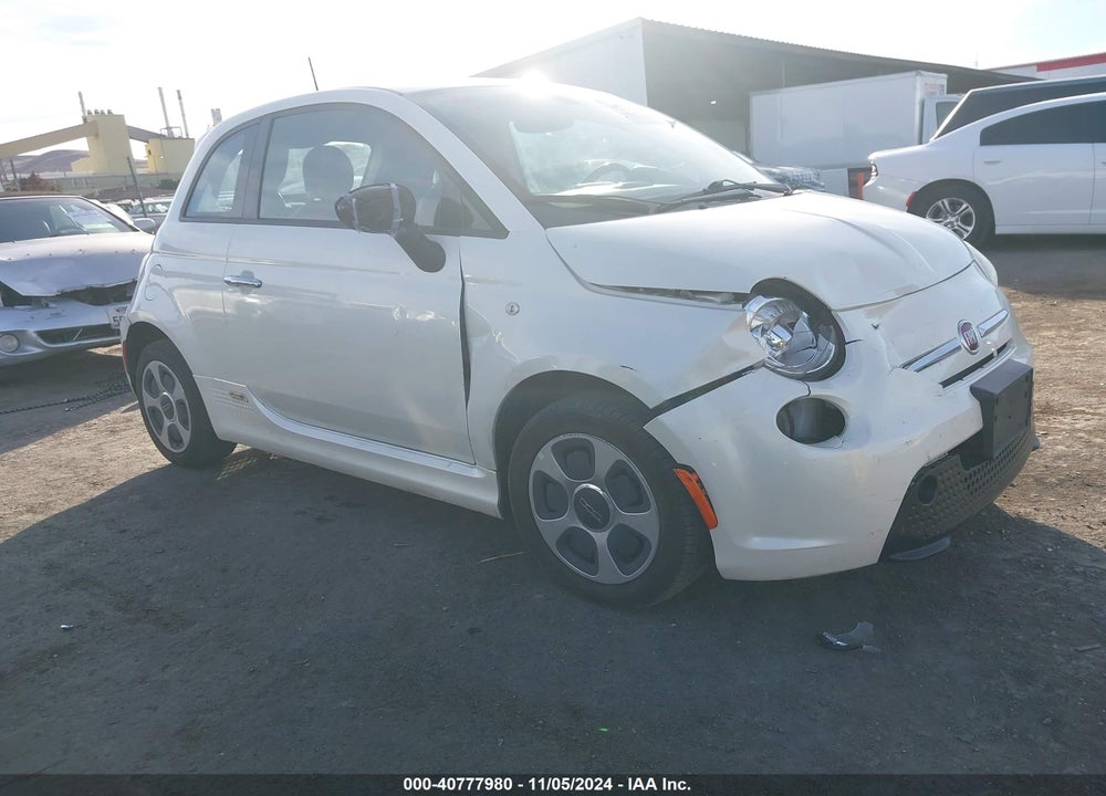 2016 FIAT 500E BATTERY ELECTRIC VIN: 3C3CFFGE2GT125731