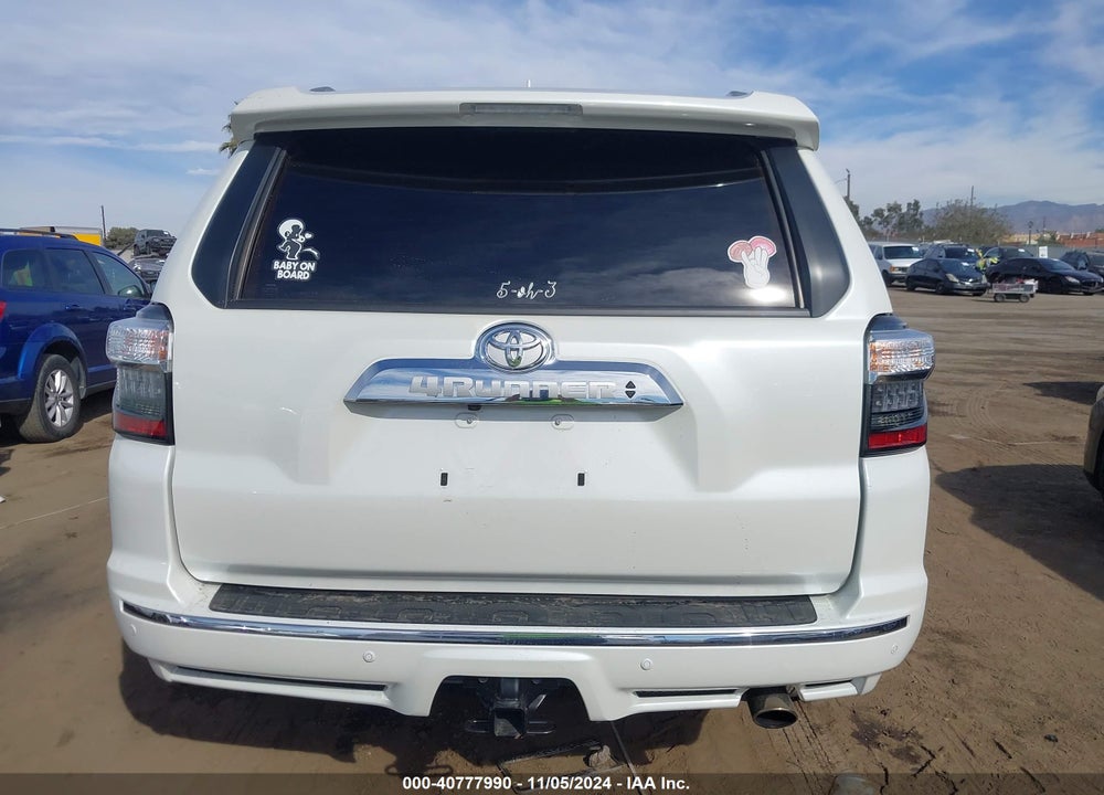 2022 TOYOTA 4RUNNER LIMITED VIN: JTEKU5JR0N6009062