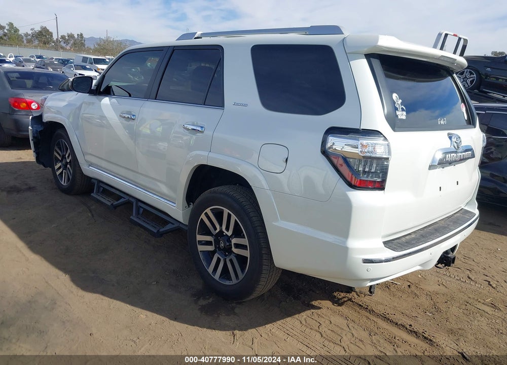 2022 TOYOTA 4RUNNER LIMITED VIN: JTEKU5JR0N6009062