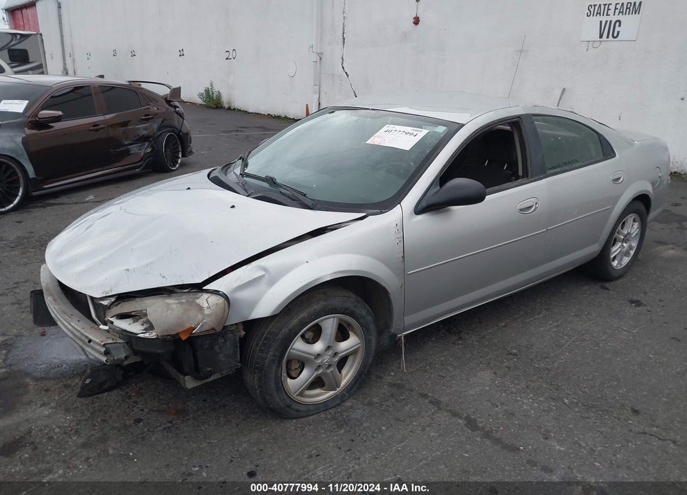 2005 DODGE STRATUS SXT VIN: 1B3EL46R35N701833